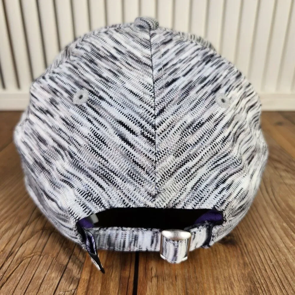 Colorado Rockies New Era 9twenty Space Dye Hat Cap Gray Purple MLB Baseball